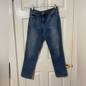 Bandolino Dark Blue Straight Leg Jeans